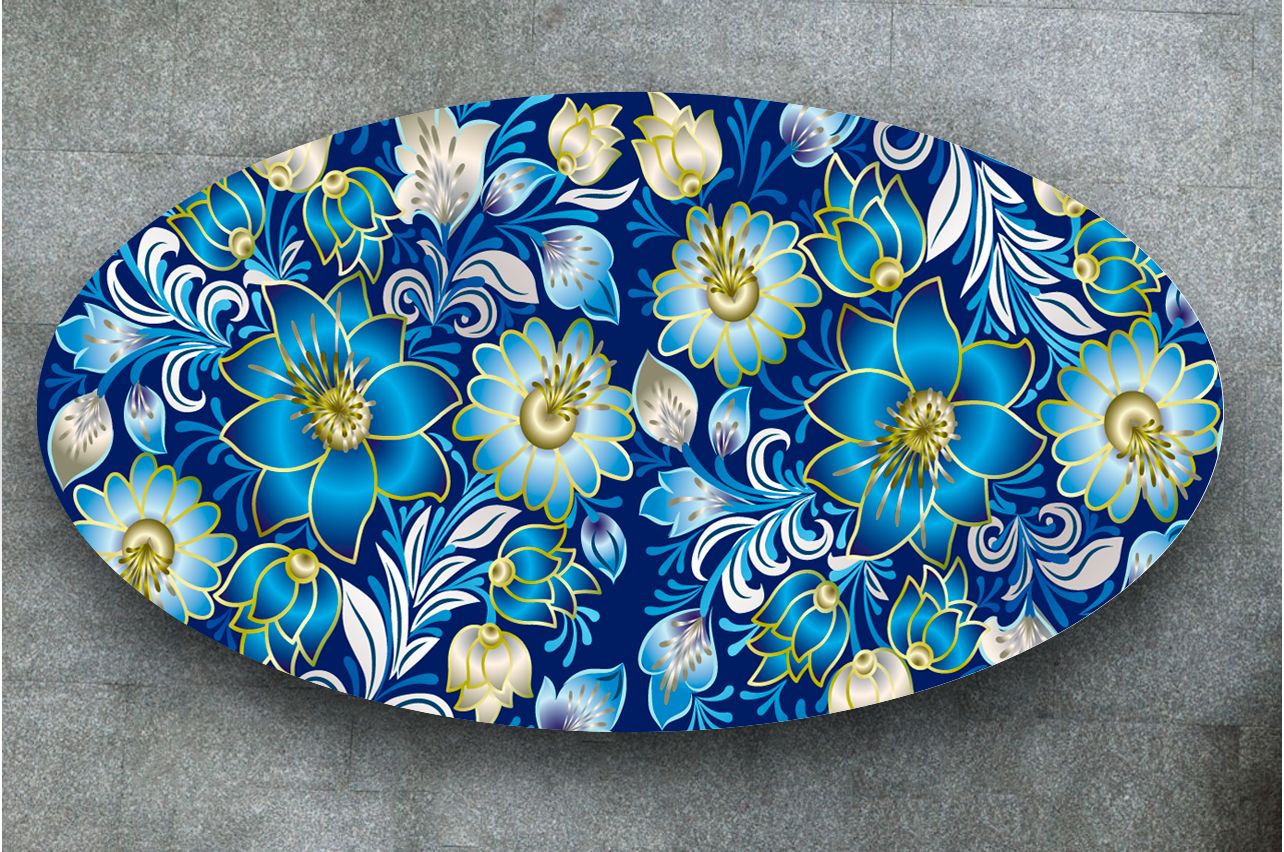 Наклейка на стол - Floral-4 | Купить фотопечать на стол в магазине Интерьерные наклейки