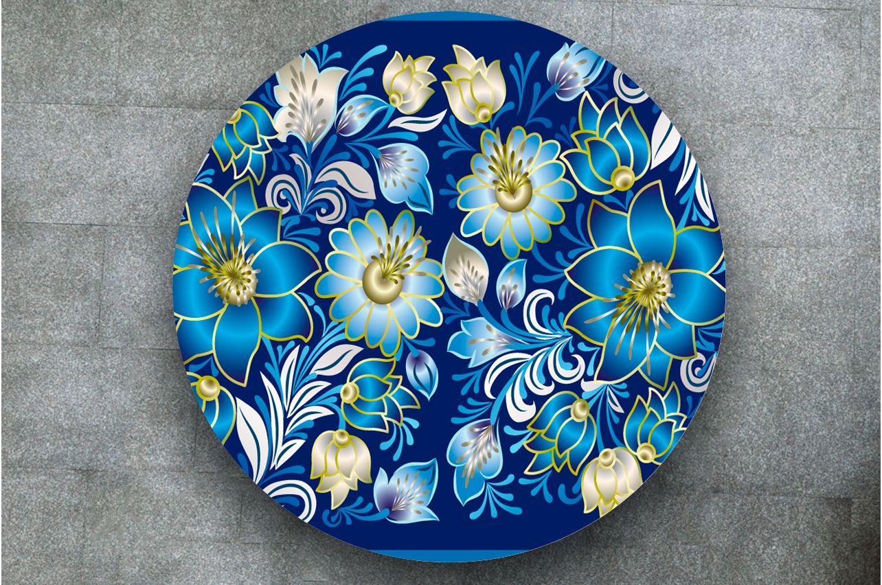 Наклейка на стол - Floral-4 | Купить фотопечать на стол в магазине Интерьерные наклейки