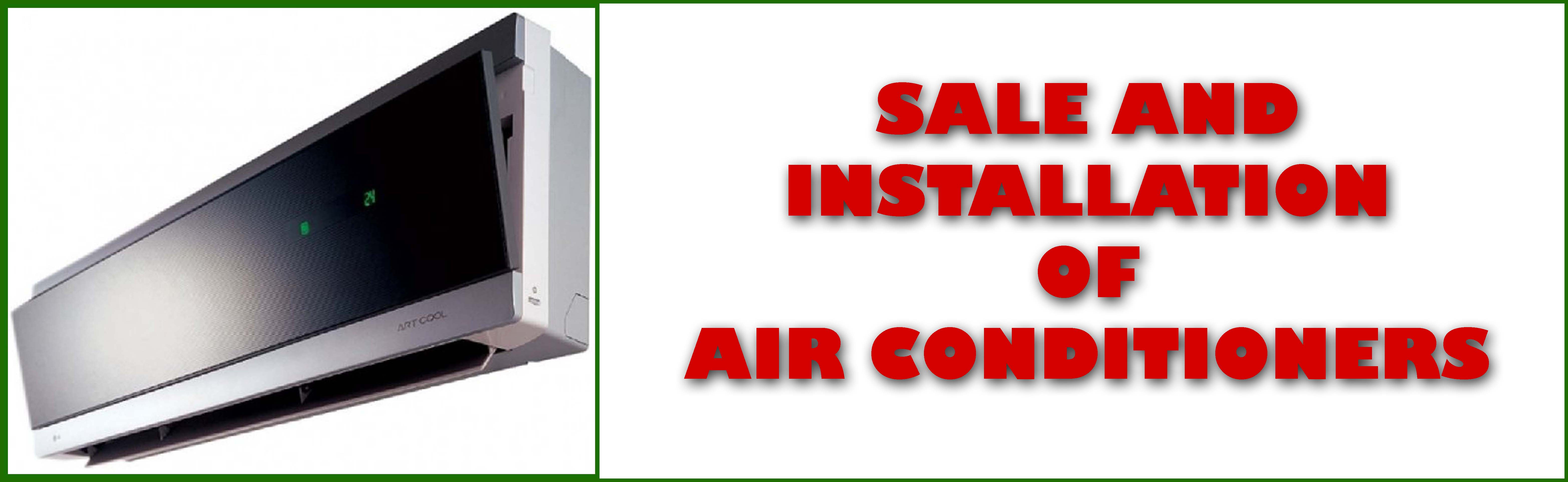 sale and install air conditioner