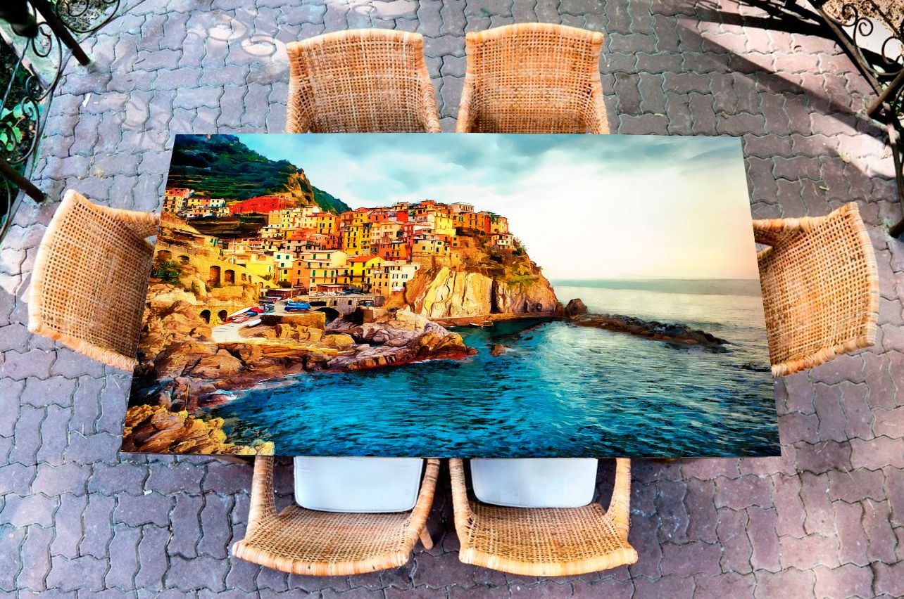 Наклейка на стол - На берегу неба | Купить фотопечать на стол в магазине Интерьерные наклейки