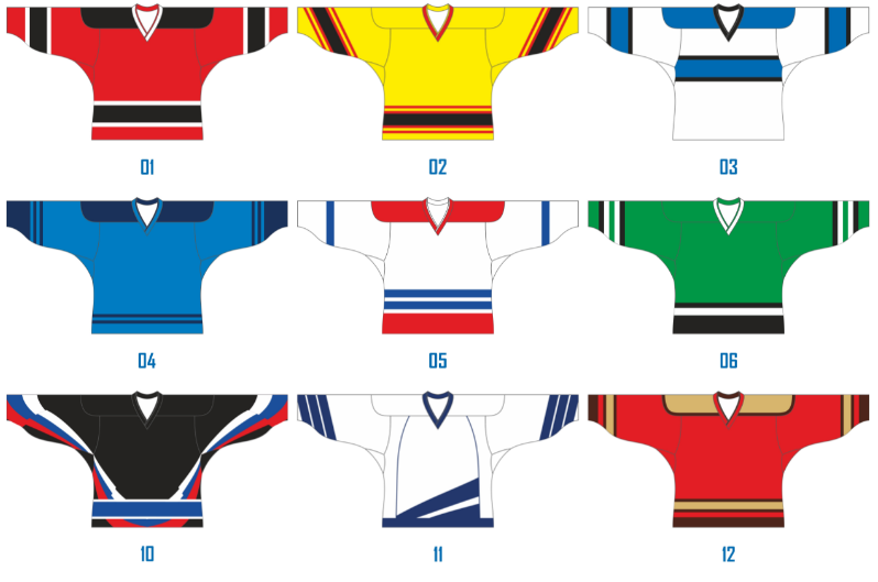 дизайн хоккейного свитера на заказ от 3D спорт 