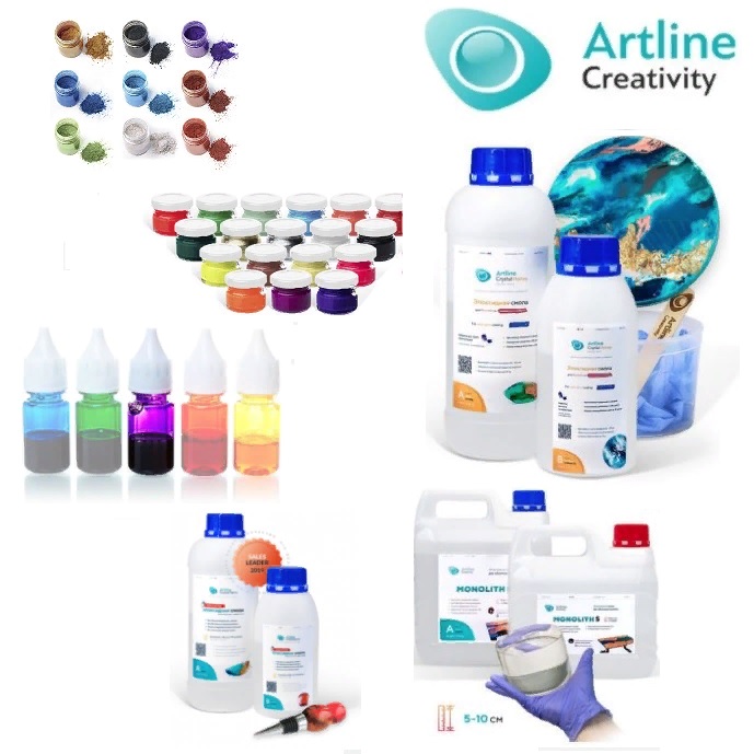 Artline Creativity - эпоксидные смолы и полимерных материалов для слэбов и украшений