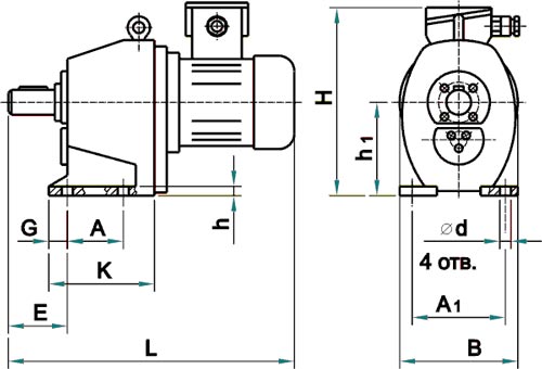 4МЦ2С-63-4МЦ2С-125 на лапах