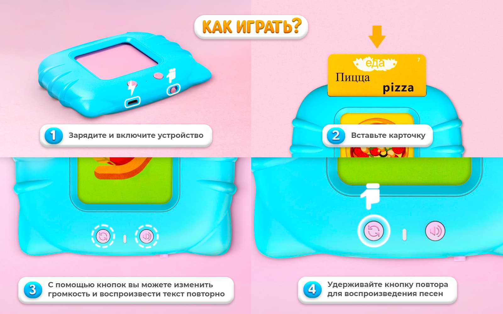 Как играть с обучающей игрой?