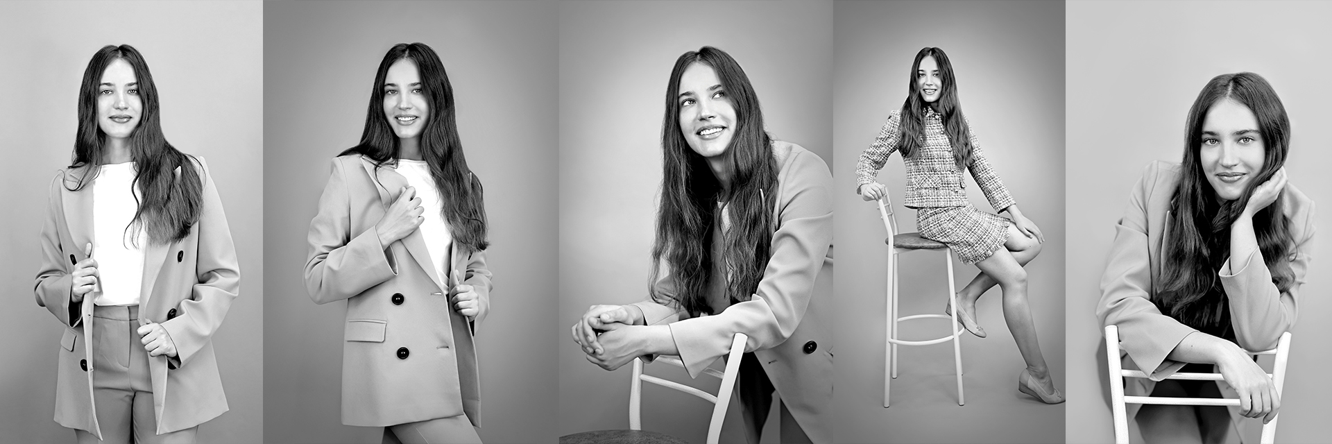 Изумительная фотосессия в ч/б стиле