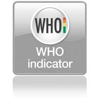 Icon: WHO indicator Icon: WHO indicator