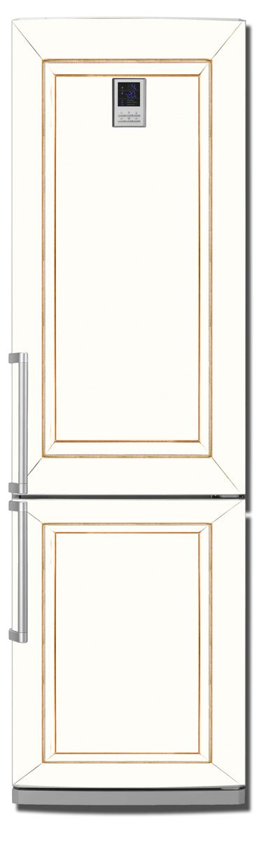 Виниловая наклейка на холодильник - Строгий