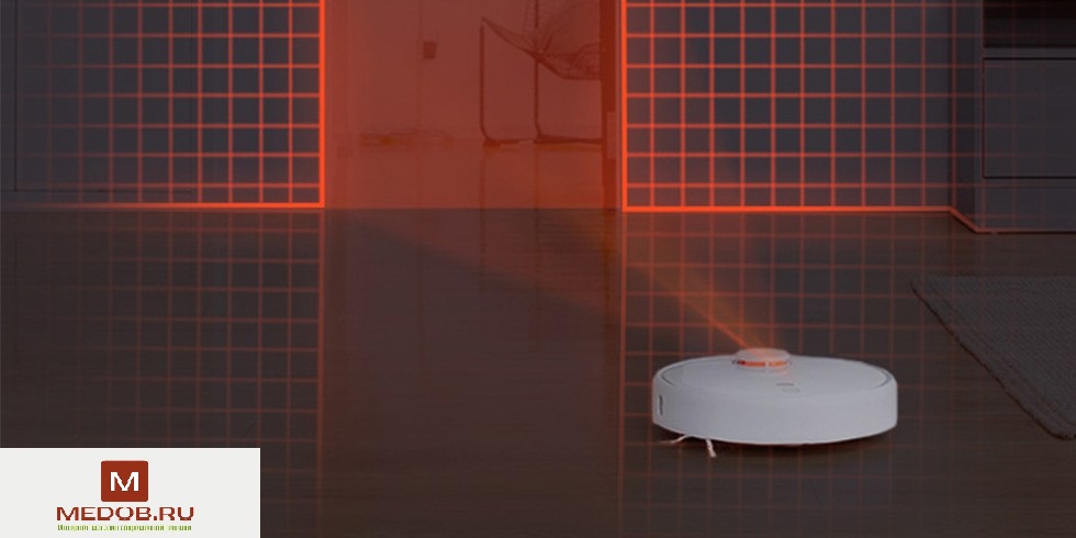Робот-пылесос Xiaomi Mijia Sweeping Robot 1S (белый)