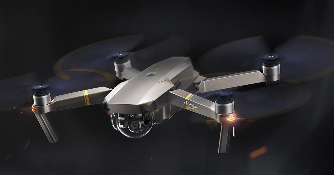 Mavic Pro Platinum. Революция персональных дронов продолжается Mavic Pro Platinum. Революция персональных дронов продолжается