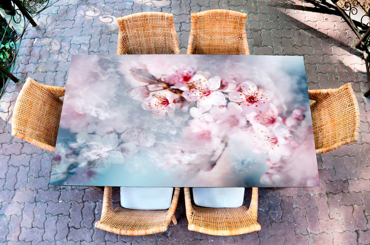 Stickers a Table - The air is saturated with tenderness |  Table top Decals in x-decor.com