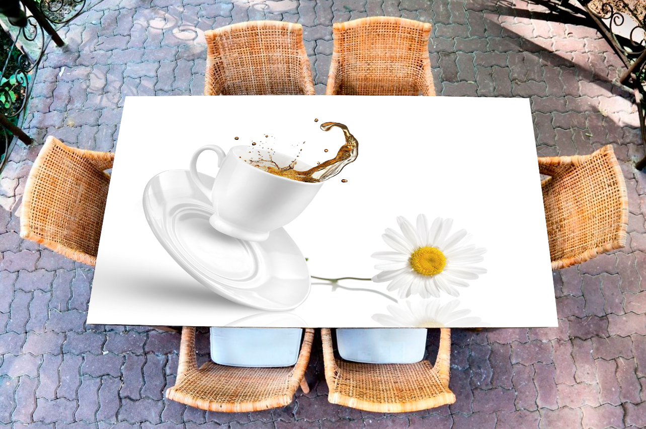 Наклейка на стол - Tea  | Купить фотопечать на стол в магазине Интерьерные наклейки