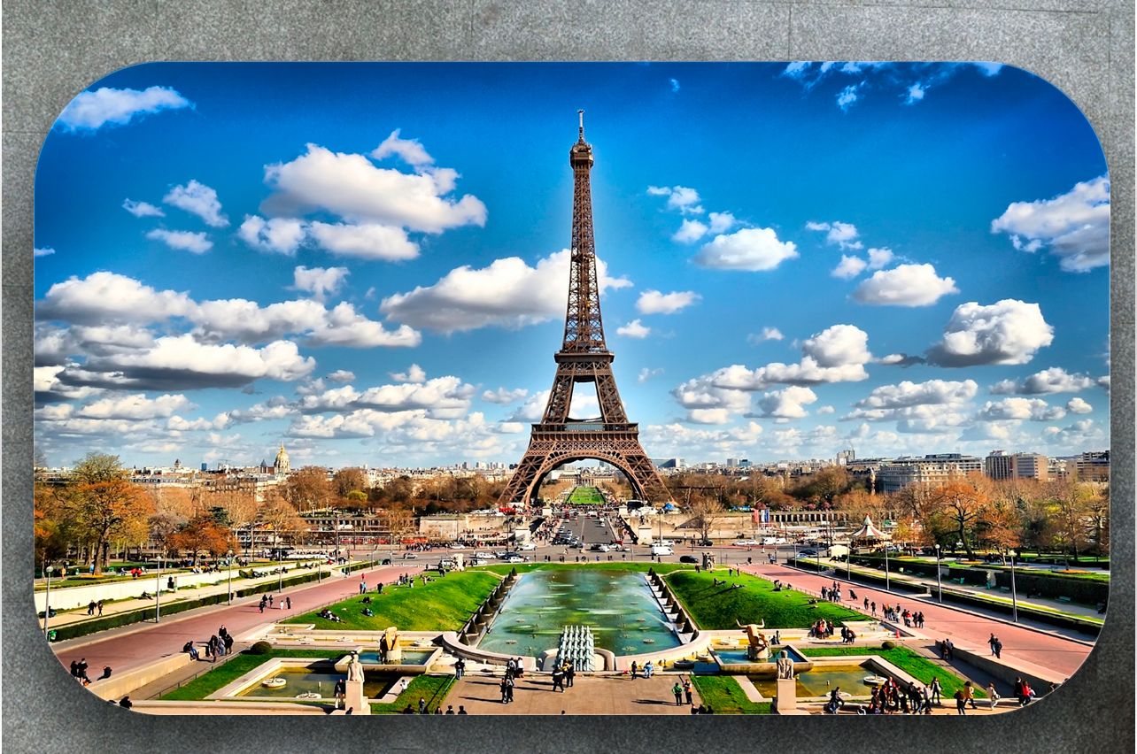 Наклейка на стол - Париж 2  | Купить фотопечать на стол в магазине Интерьерные наклейки