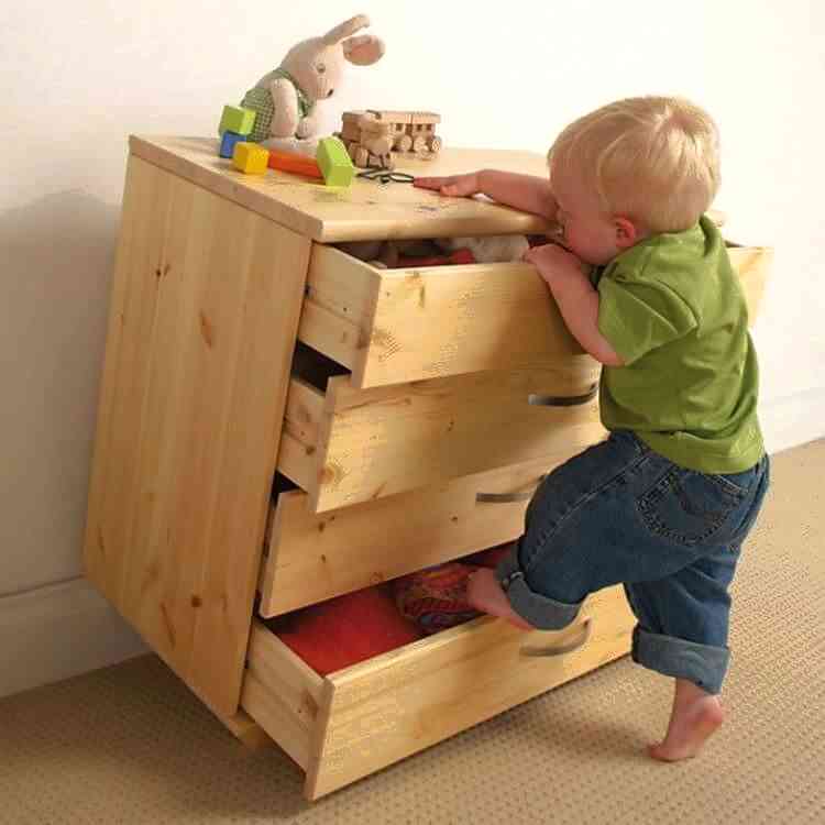 хранение игрушек в детской комнате